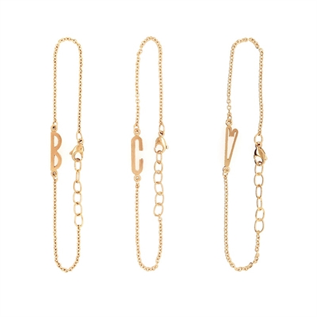 Heiring Buchstaben Armband Initials 52-4-0A_